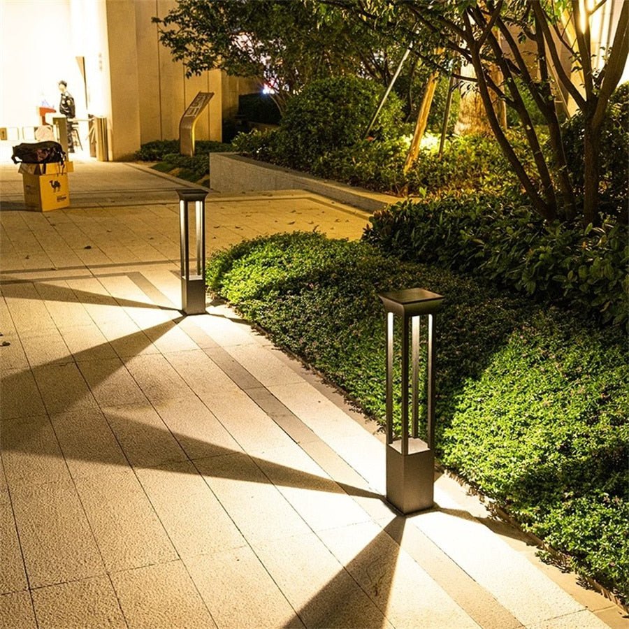 Bright Solar Powered Yard Landscape Lamp