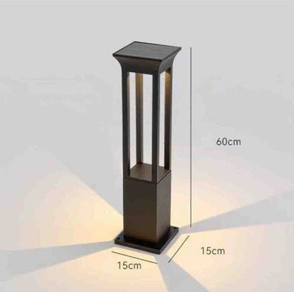 Bright Solar Powered Yard Landscape Lamp
