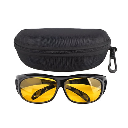 Anti Glare Night Vision Driving Glasses Yellow Lenses