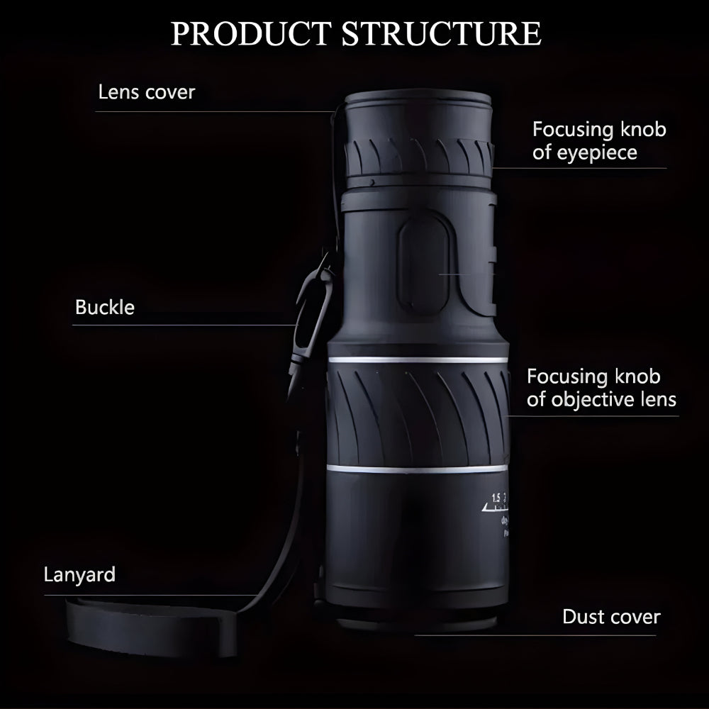 High Definition Night Vision Outdoor Monocular Telescope