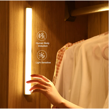 Automated Motion Sensor LED Night Light Strip for Bedroom