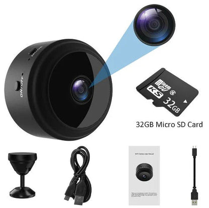Compact 1080P WiFi Baby Monitor Camera For Home Safety