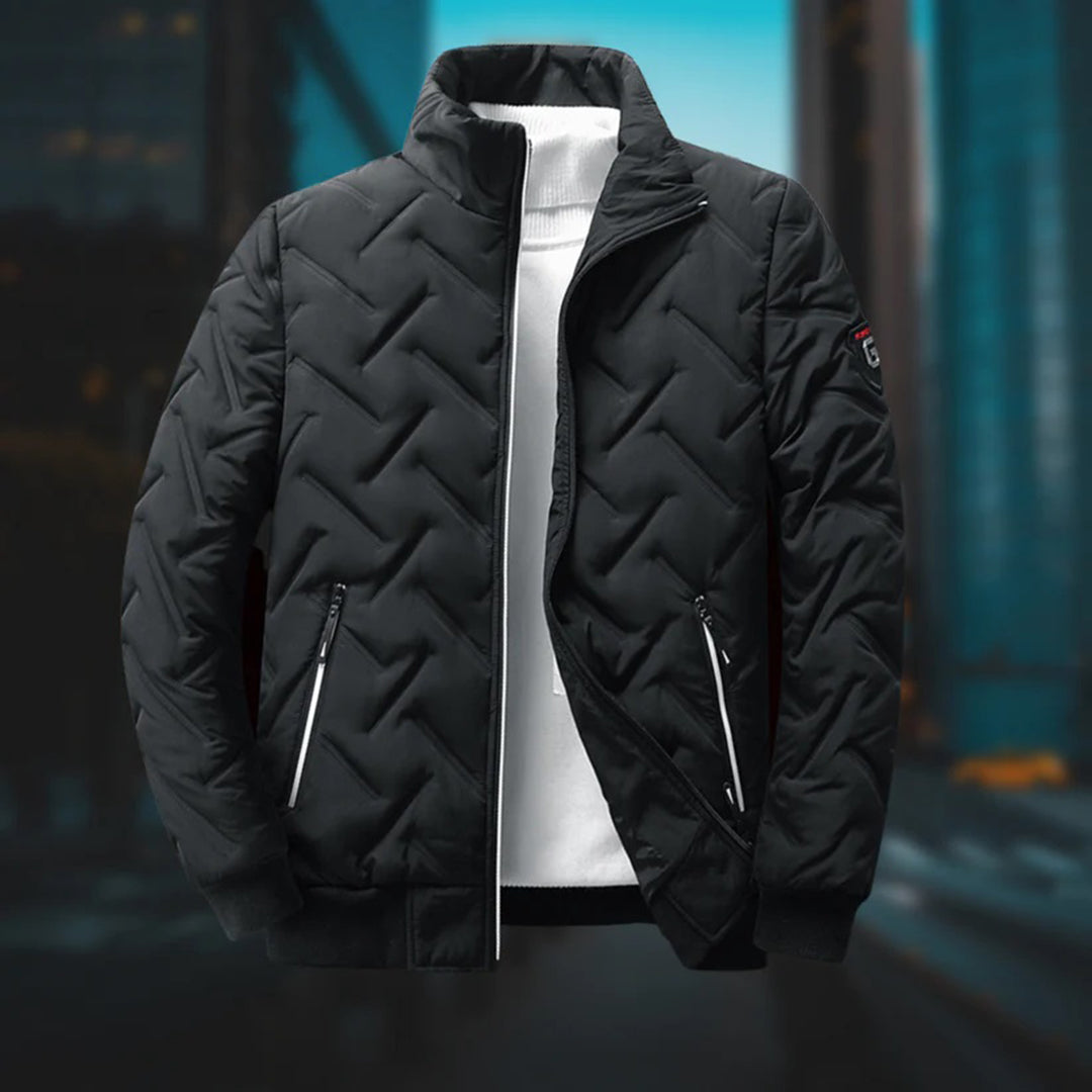 Warm Waterproof Men's Puffer Jacket - Lusomart
