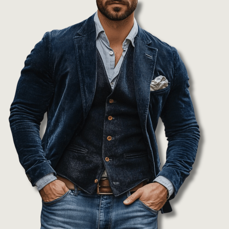 NobleSet Blazer – A blazer and vest set with a clean and refined style for every look. 1