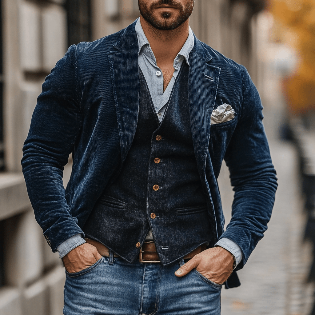 NobleSet Blazer – A blazer and vest set with a clean and refined style for every look. 2