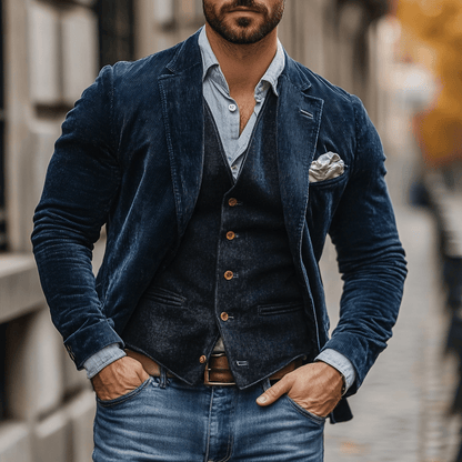 NobleSet Blazer – A blazer and vest set with a clean and refined style for every look. 2
