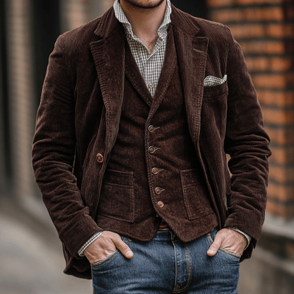 NobleSet Blazer – A blazer and vest set with a clean and refined style for every look. 4
