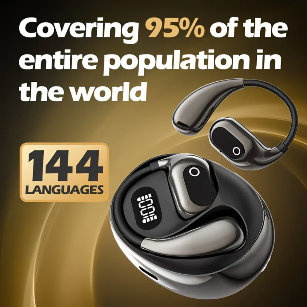 Noise Cancelling Wireless Bluetooth Earbuds with Real-Time Translation 1