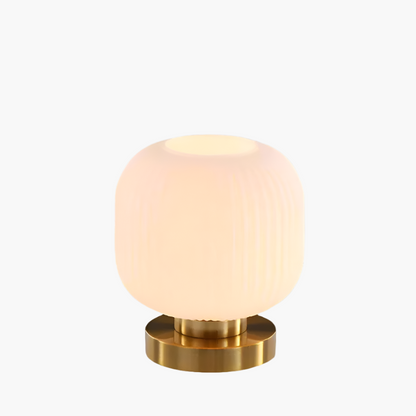 Contemporary Textured Glass Desk Lamp
