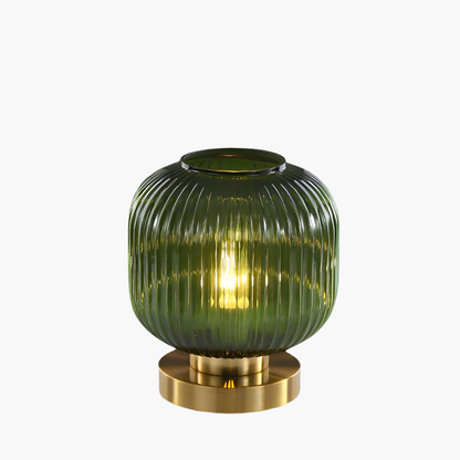 Contemporary Textured Glass Desk Lamp
