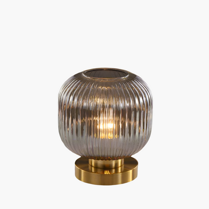 Contemporary Textured Glass Desk Lamp