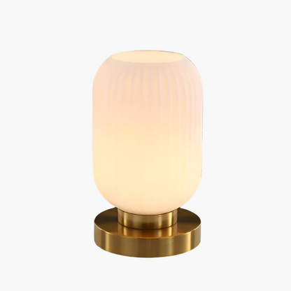 Contemporary Textured Glass Desk Lamp
