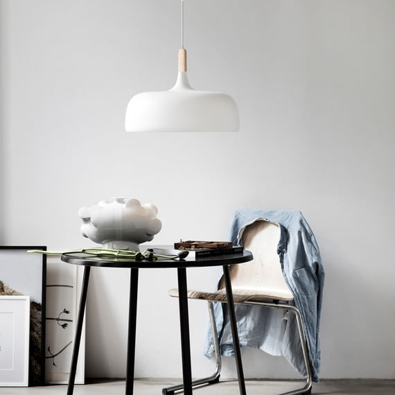 Simple Round LED Hanging Light