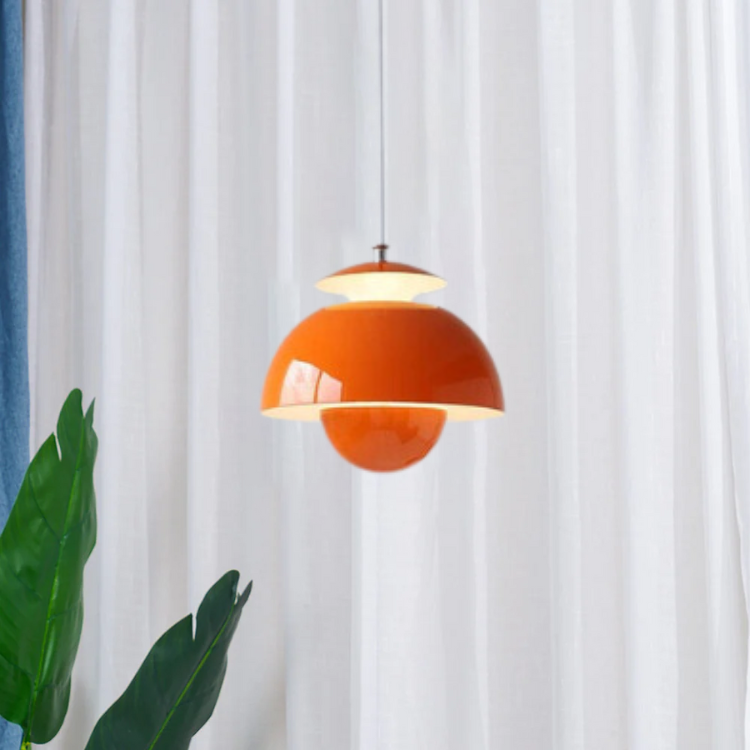 Spherical Glass LED Hanging Light