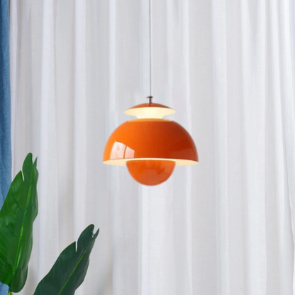 Spherical Glass LED Hanging Light