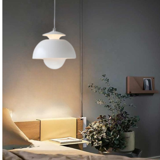 Spherical Glass LED Hanging Light