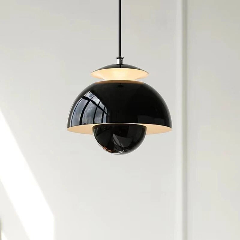 Spherical Glass LED Hanging Light