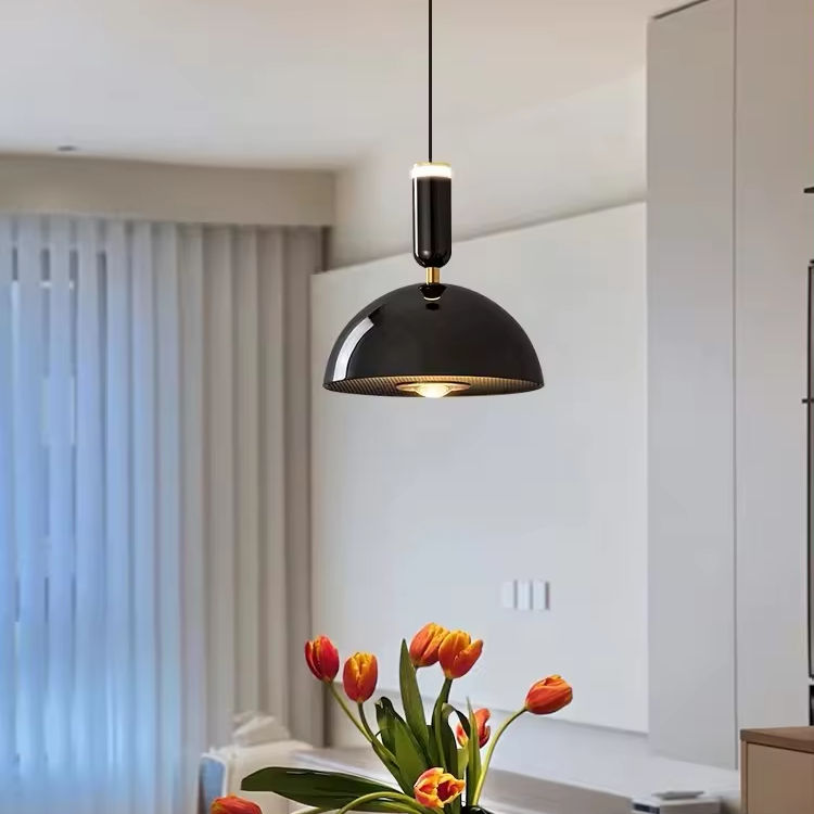 Contemporary Glass LED Hanging Light
