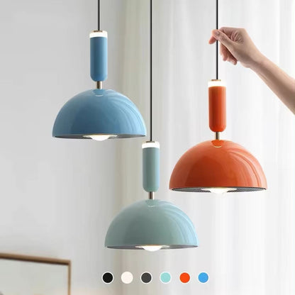 Contemporary Glass LED Hanging Light