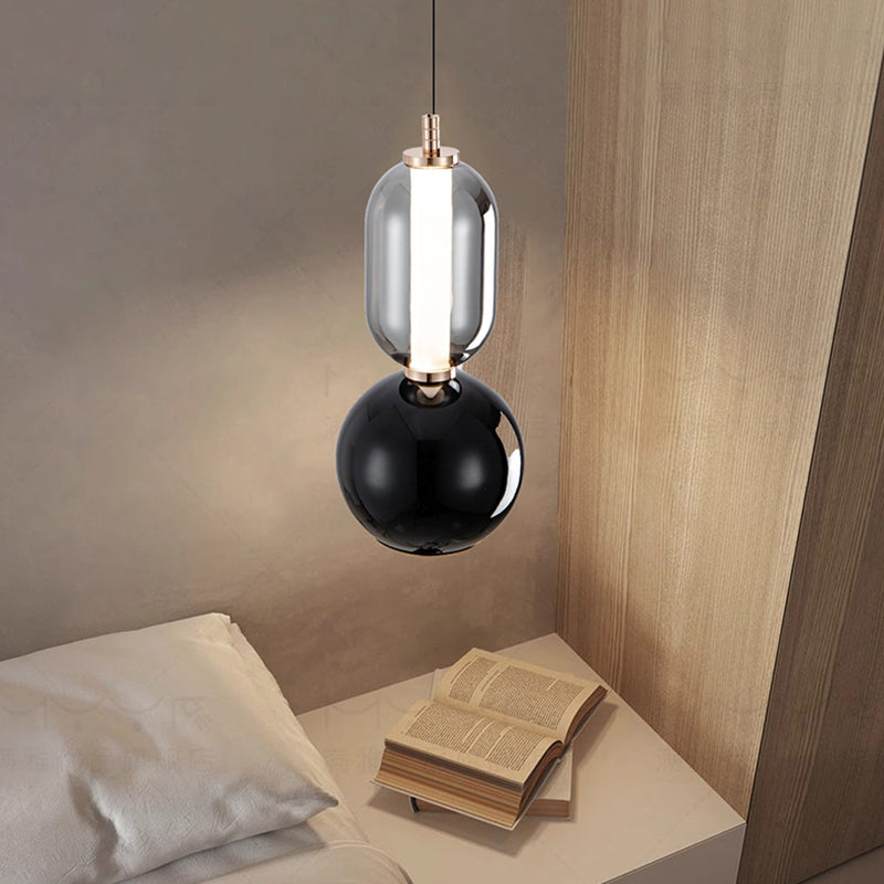 Sleek Crystal Drop Pendant Lamp