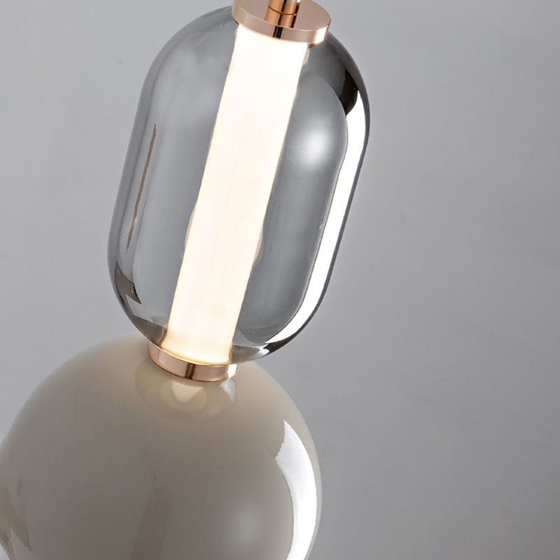 Sleek Crystal Drop Pendant Lamp