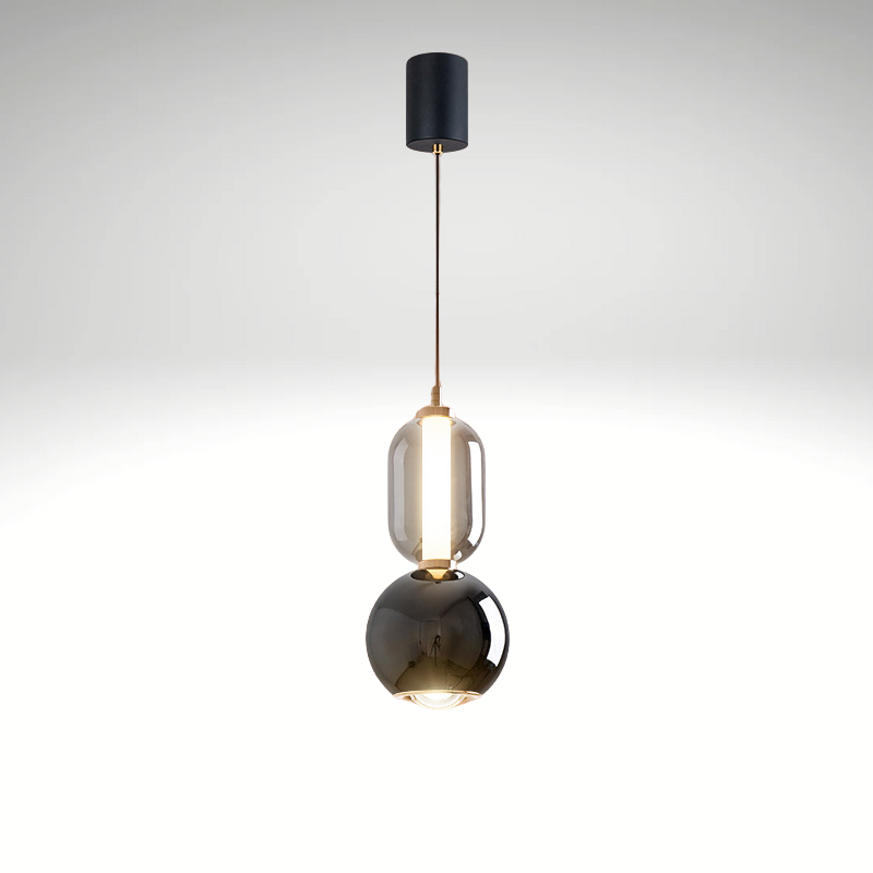 Sleek Crystal Drop Pendant Lamp - Lusomart