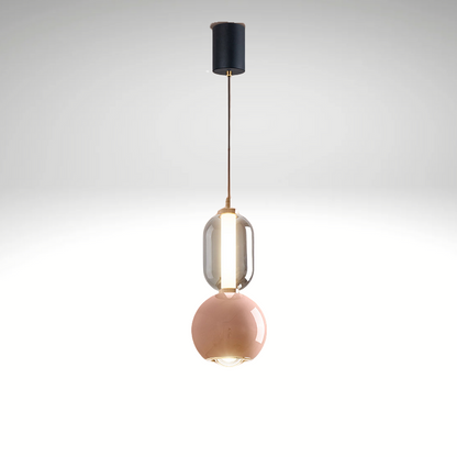 Sleek Crystal Drop Pendant Lamp