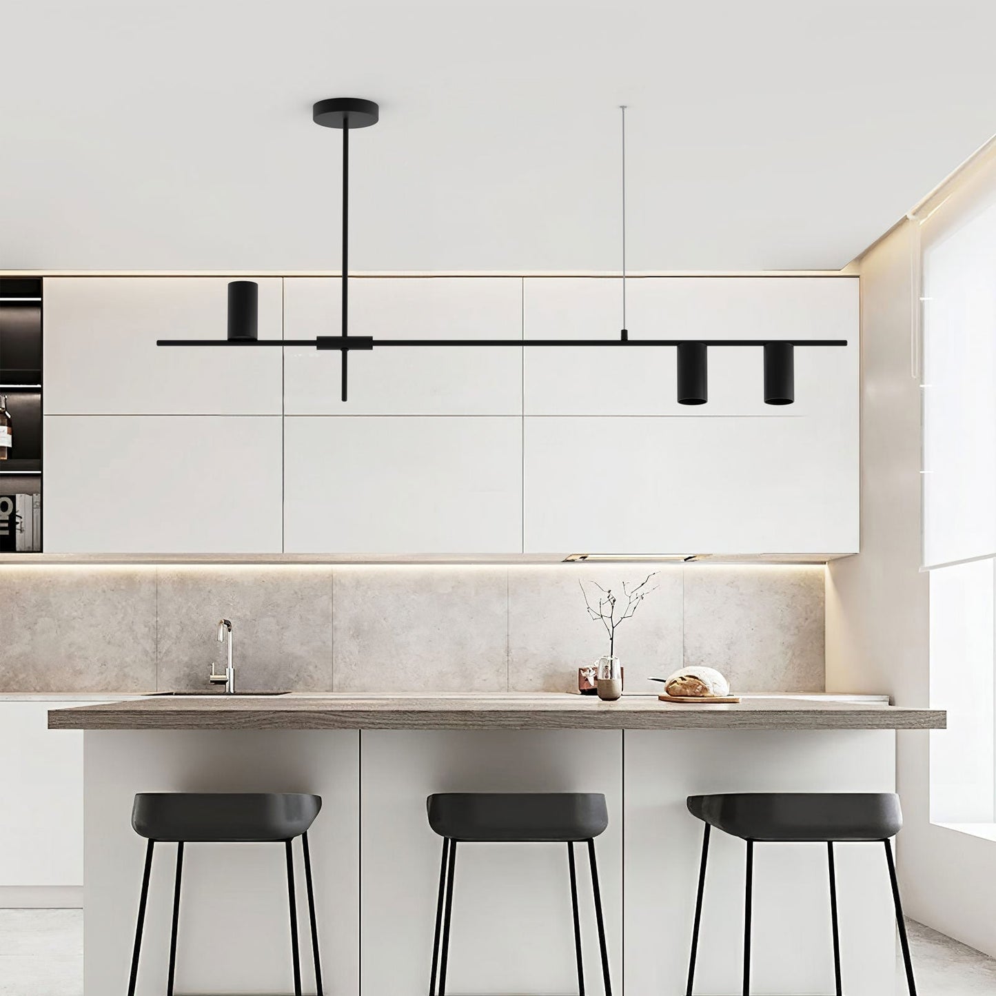 Sleek Modern Black Pendant Lighting