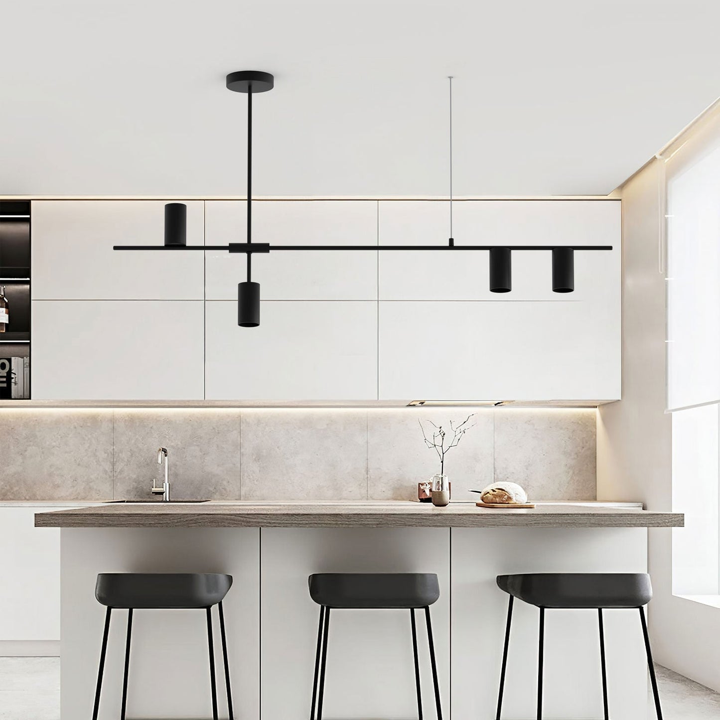 Sleek Modern Black Pendant Lighting