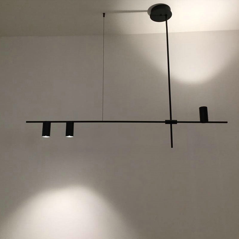 Sleek Modern Black Pendant Lighting - Lusomart