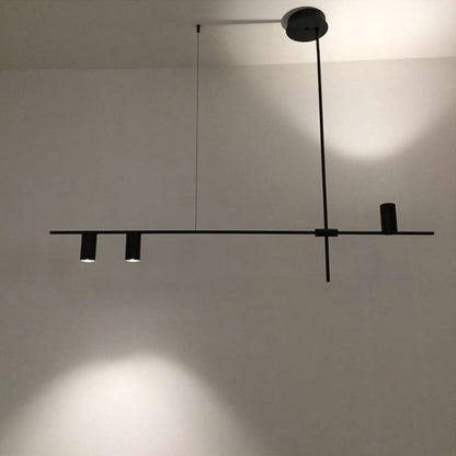 Sleek Modern Black Pendant Lighting - Lusomart