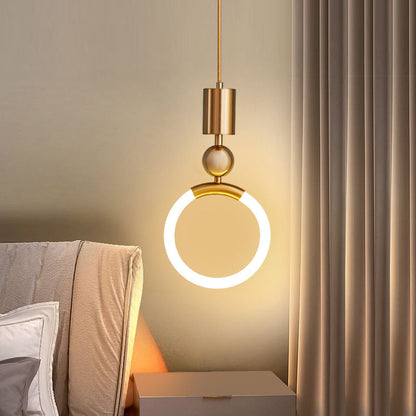 Luxurious Brass LED Pendant Light - Lusomart