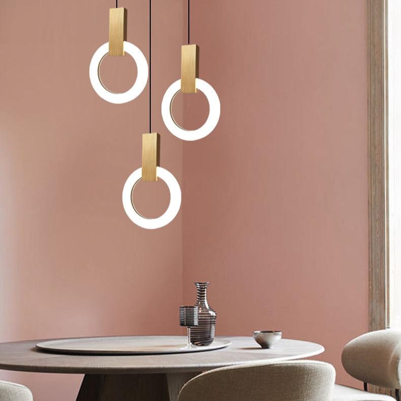 Stylish Round LED Hanging Light