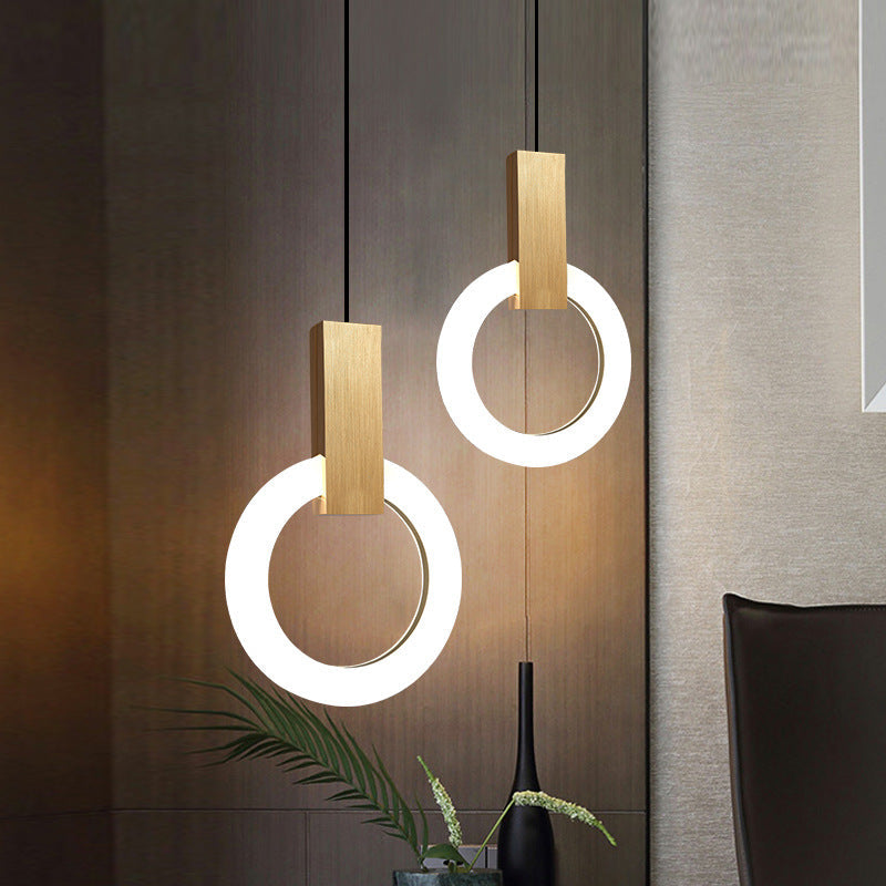 Stylish Round LED Hanging Light