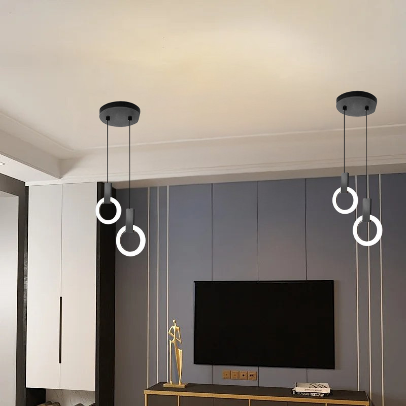 Stylish Round LED Hanging Light