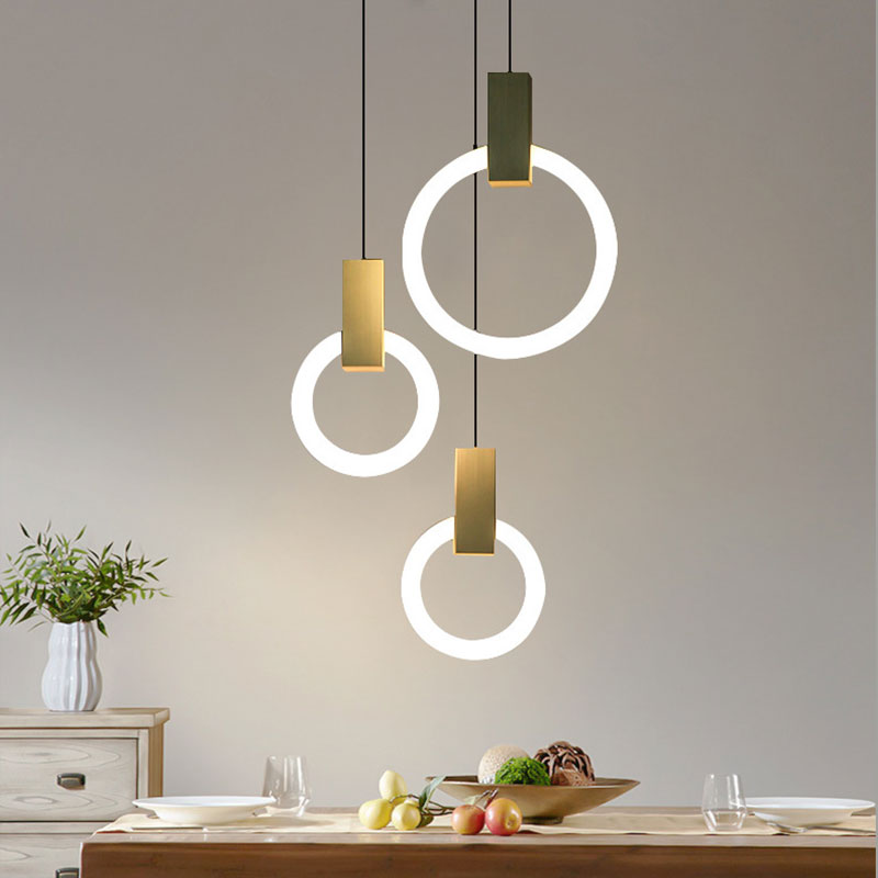 Stylish Round LED Hanging Light