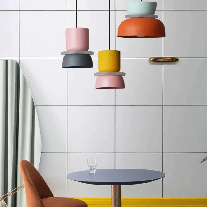 NordiGlow – Scandinavian Macaron Pendant Light for Modern & Colorful Kitchen Decor 3