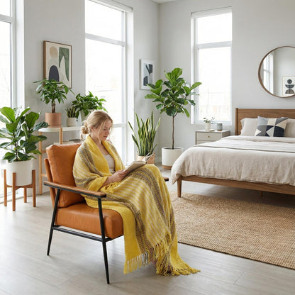 Plush Soft Blanket For Warm Home Decoration