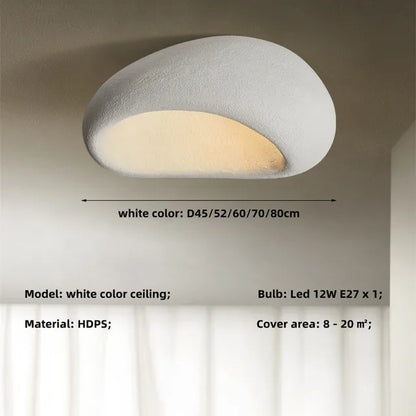 Simple Japanese Style Pendant Light Fixture