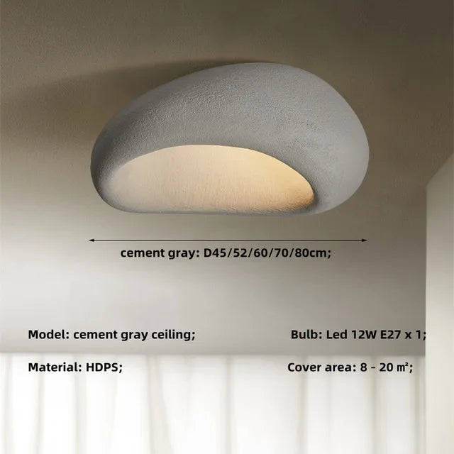 Unique Japanese Style Ceiling Lamp