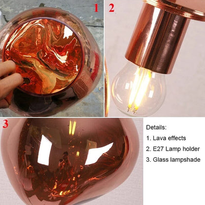 Stylish Glass Drop Pendants