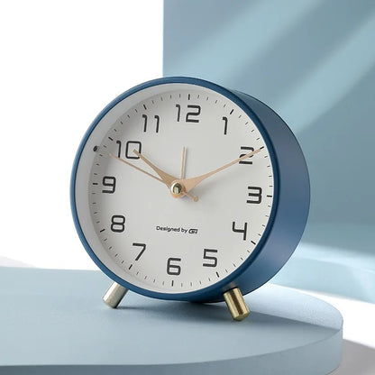 Quiet Modern Wooden Desk Clock - Lusomart