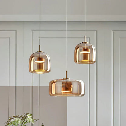Clear Glass Hanging Light For Modern Homes - Lusomart