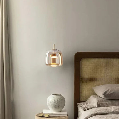 Simple Glass Table Lamp for Modern Homes