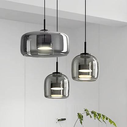 Simple Glass Table Lamp for Modern Homes