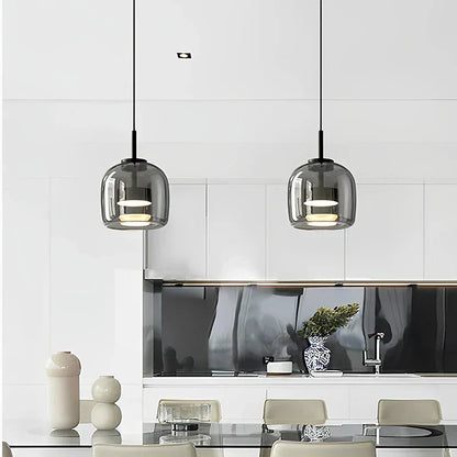 Simple Glass Table Lamp for Modern Homes