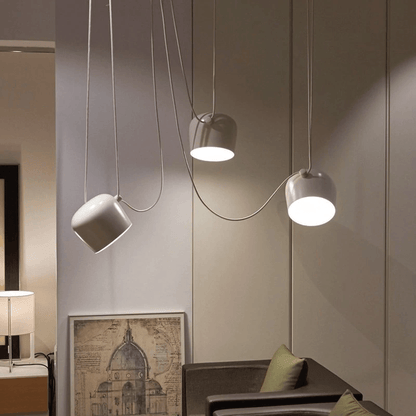 Chic Hanging Lamp With Adjustable Cord