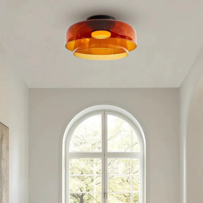Elegant Glass Pendant Ceiling Lamp