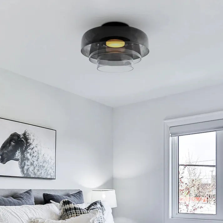 Elegant Glass Pendant Ceiling Lamp