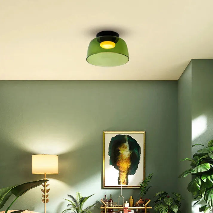 Elegant Glass Pendant Ceiling Lamp